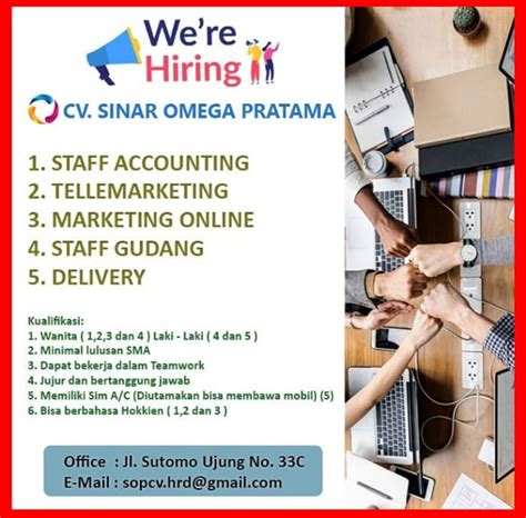 cv sinar omega pratama  With extensive experience and expertise in this industry, we are